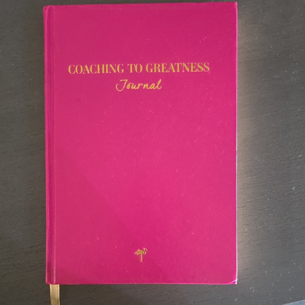 Pink 'Coaching to Greatness' Journal